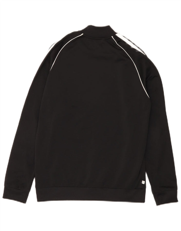Giacca da tuta da ragazzo Adidas 11-12 anni in poliestere nero