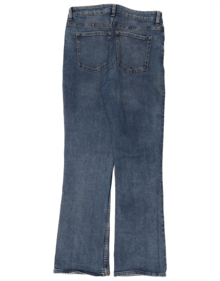 Marks & Spencer Donna The Ivy Bootcut Jeans UK 12 Medio W30 L29 Blu