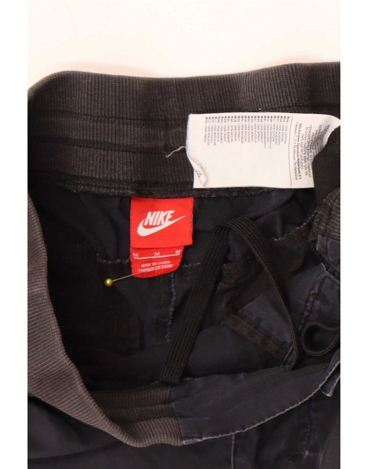 Pantaloncini cargo Nike da uomo medi W32 in cotone blu navy