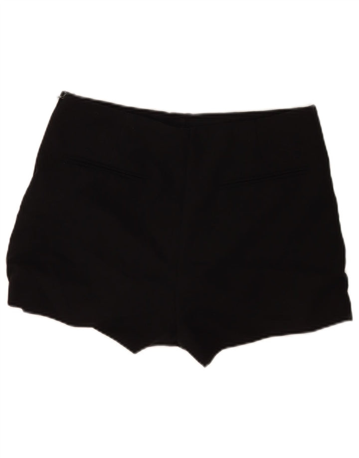 Gonna corta da donna Zara grande W30 poliestere nera