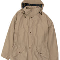 Giacca antipioggia con cappuccio da uomo Bailo UK 38 Cotone beige medio