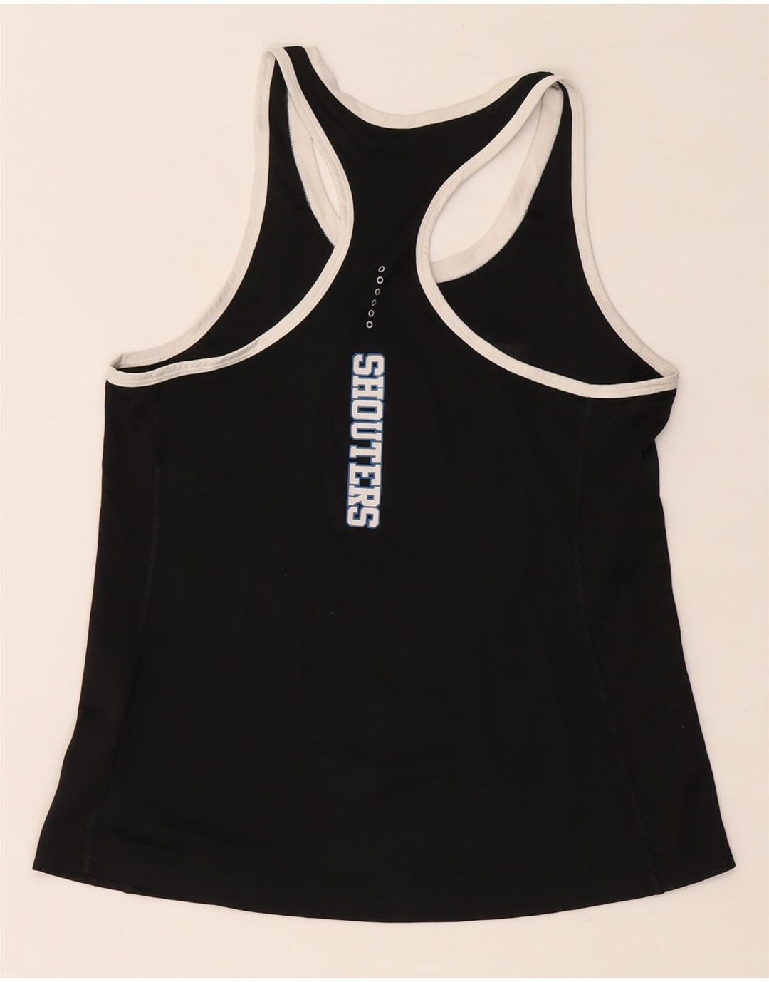 Canotta grafica da donna Nike Saint Thomas UK 14 grande poliestere nero
