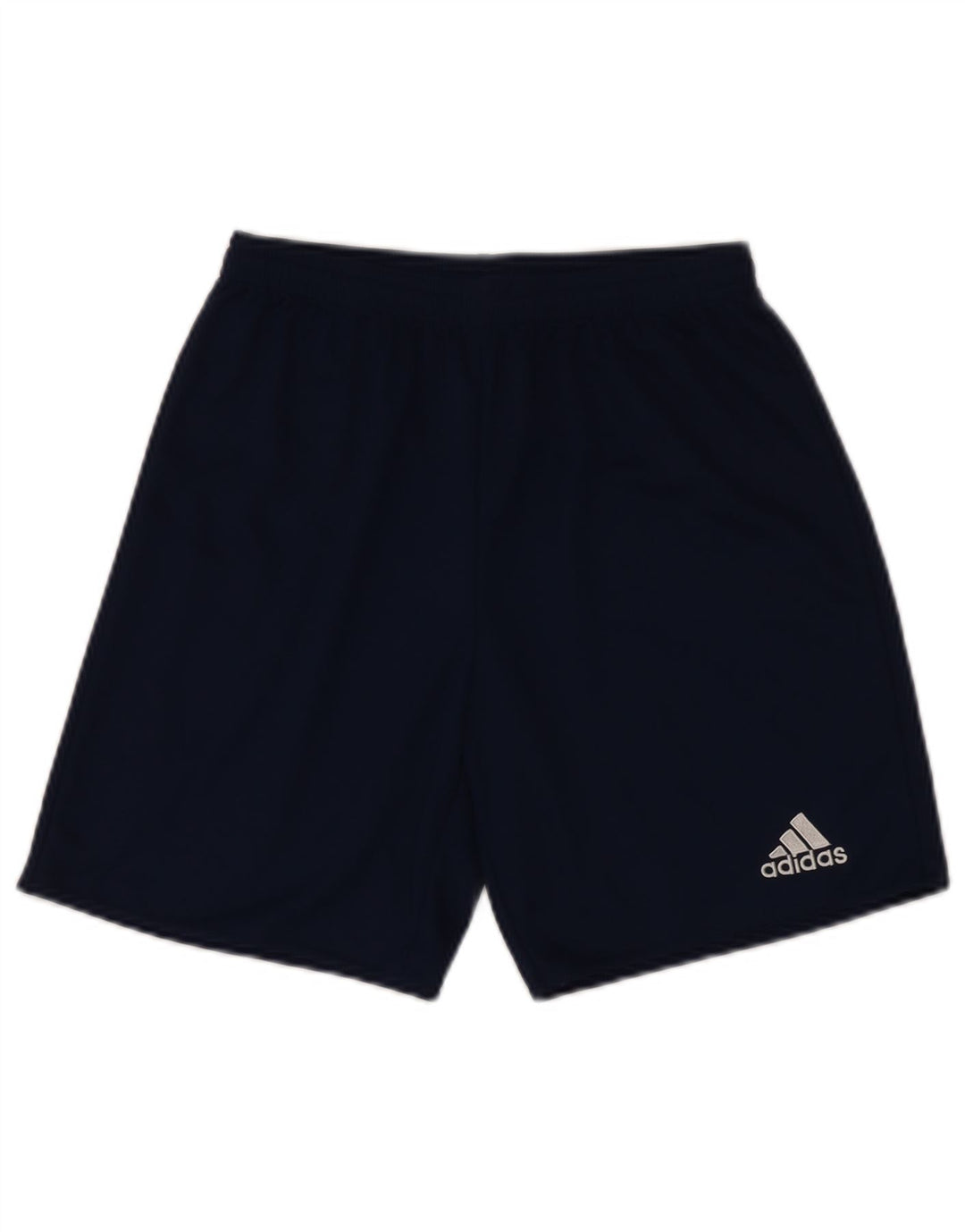 Pantaloncini sportivi ADIDAS da ragazzo Climalite 15-16 anni in poliestere blu navy