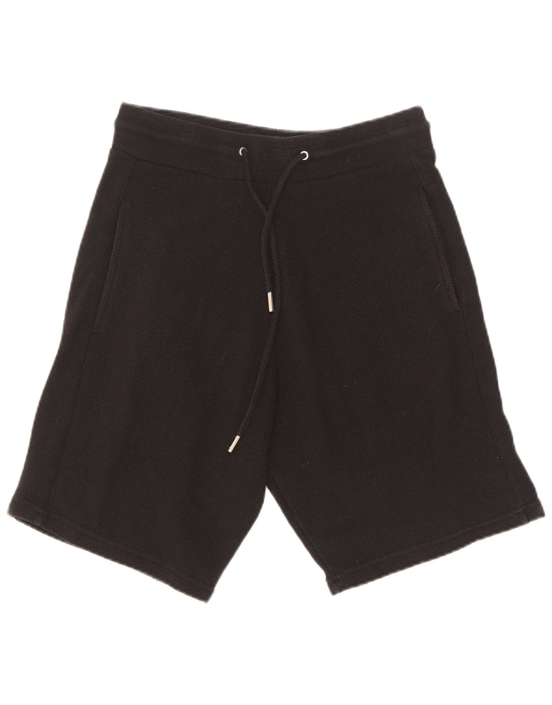 Pantaloncini sportivi da donna Zara UK 10 piccoli in cotone nero