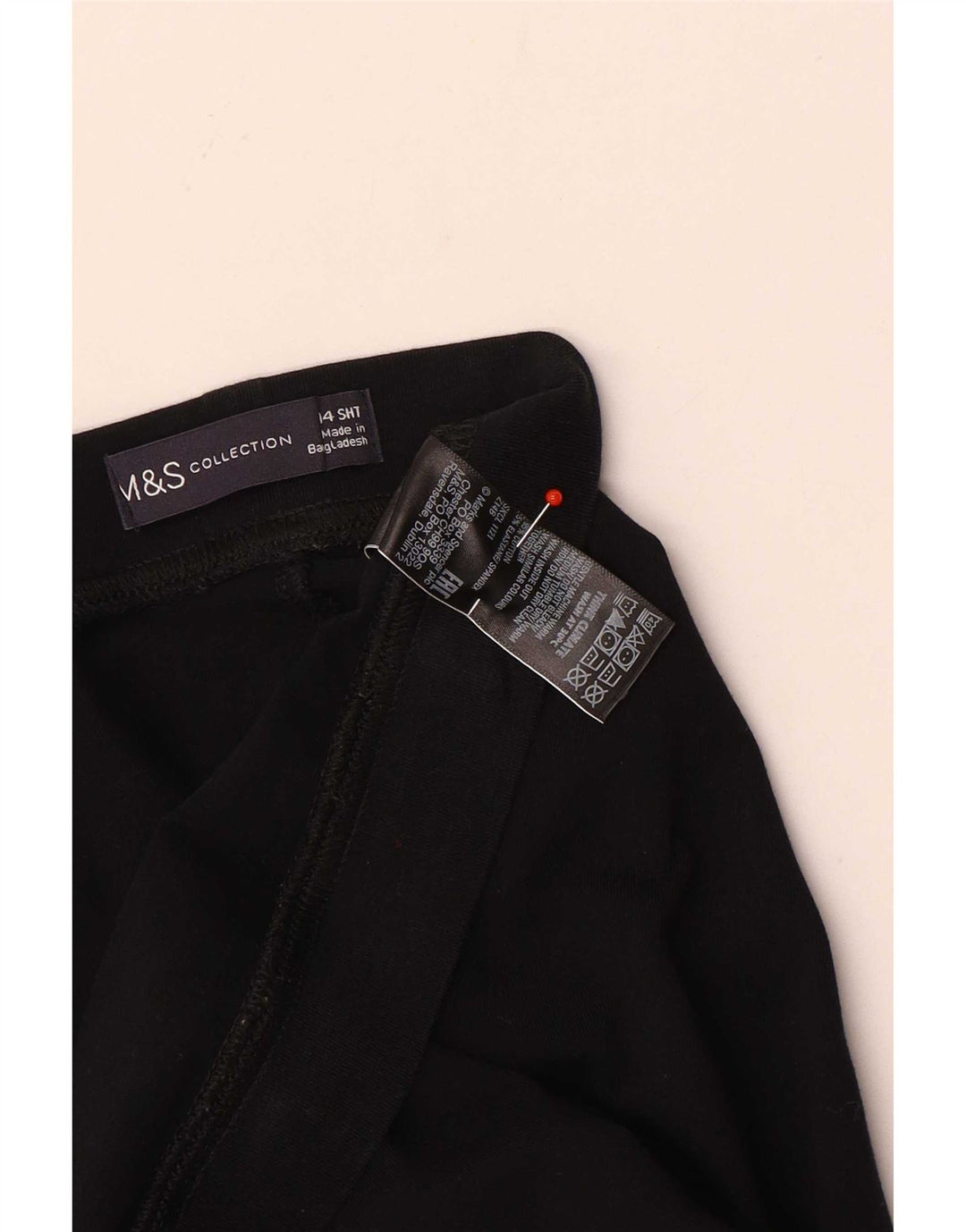 Leggings da donna Marks & Spencer UK 14 grande cotone nero