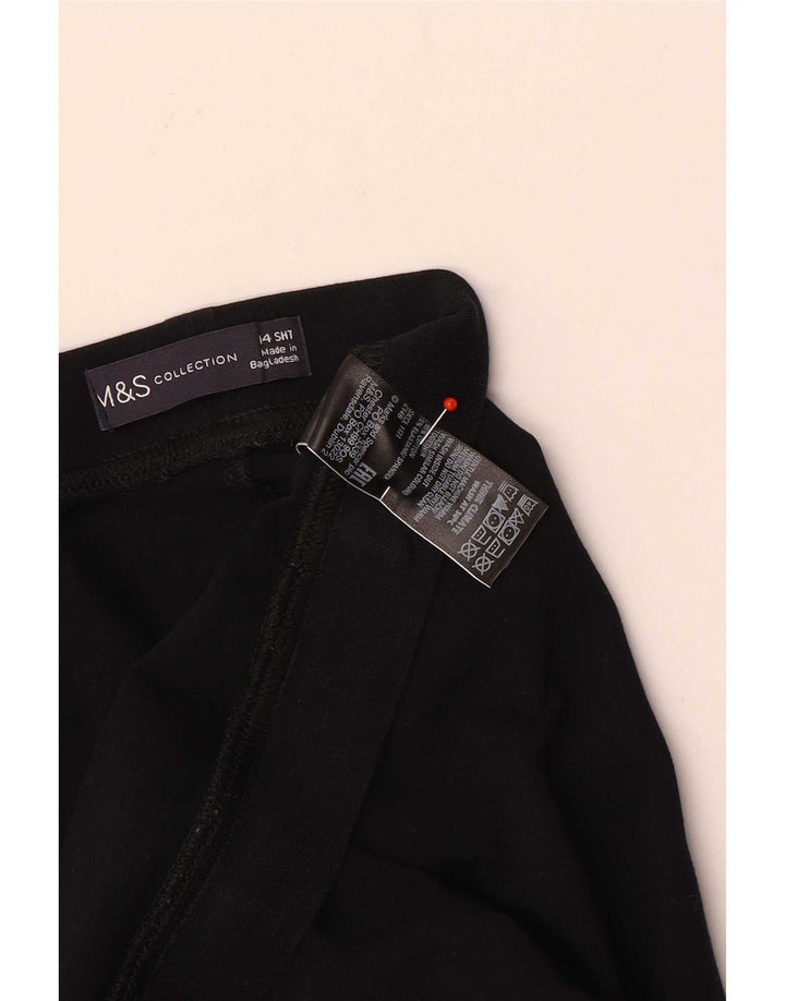 Leggings da donna Marks & Spencer UK 14 grande cotone nero