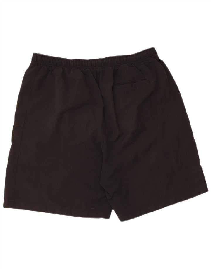 Pantaloncini sportivi Reebok da uomo XL neri in poliestere