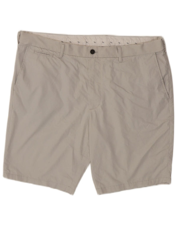 Pantaloncini chino da uomo Marks & Spencer W42 2XL cotone beige