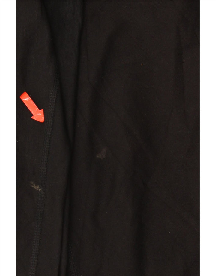 Pantaloncini sportivi Nike Dri Fit Bermuda da donna UK 16 Large Nero Poliestere