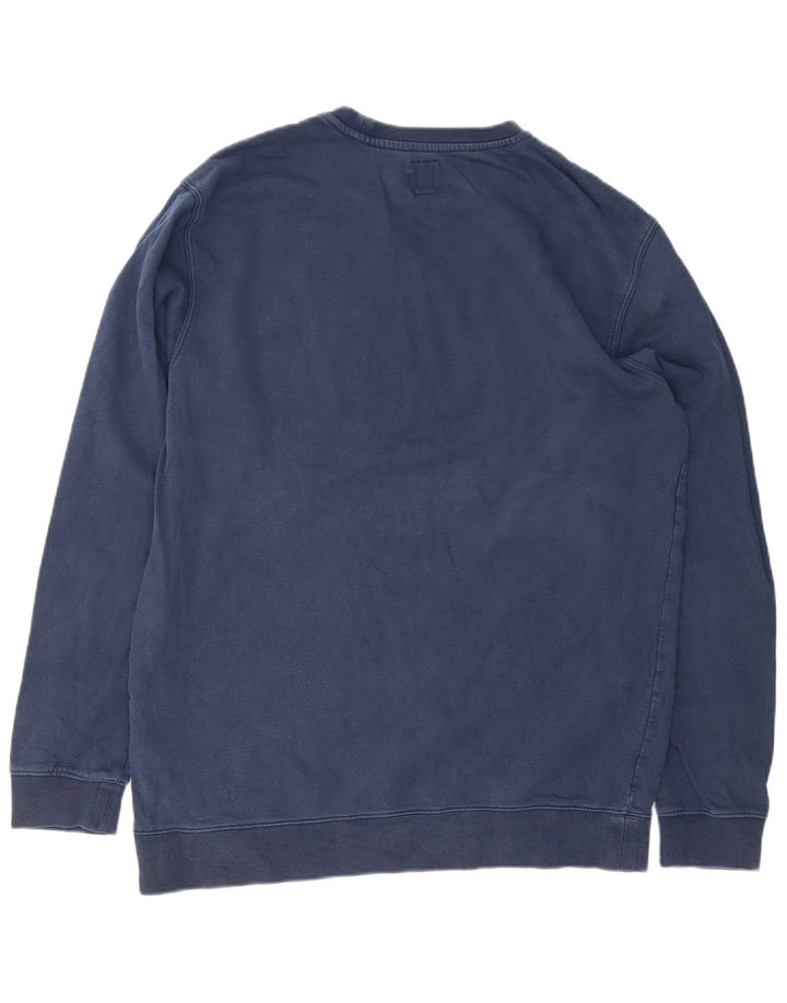 Felpa con grafica da uomo Vans, XL, cotone blu navy