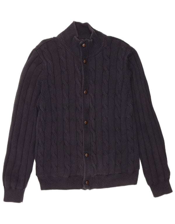 Maglione cardigan Harbour blu da donna Marks & Spencer UK 14 Blu navy medio