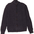Maglione cardigan Harbour blu da donna Marks & Spencer UK 14 Blu navy medio