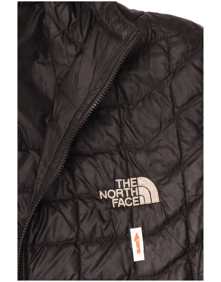 Giacca imbottita con cappuccio da donna The North Face UK 14 nylon nero medio