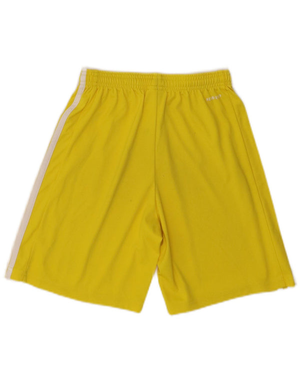 Pantaloncini sportivi Adidas Primegreen da uomo XS poliestere giallo
