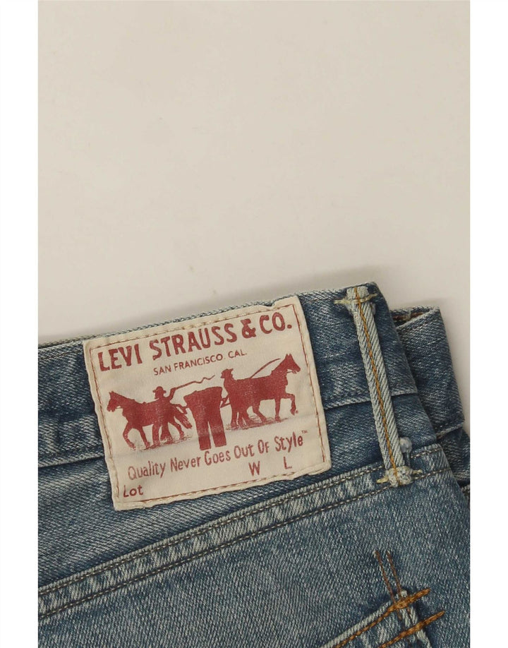 Jeans dritti da uomo Levi's W32 L27 Blu