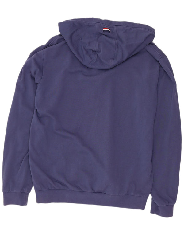 Polo Assn. Maglione con cappuccio e zip vestibilità regolare da uomo 2XL in cotone blu