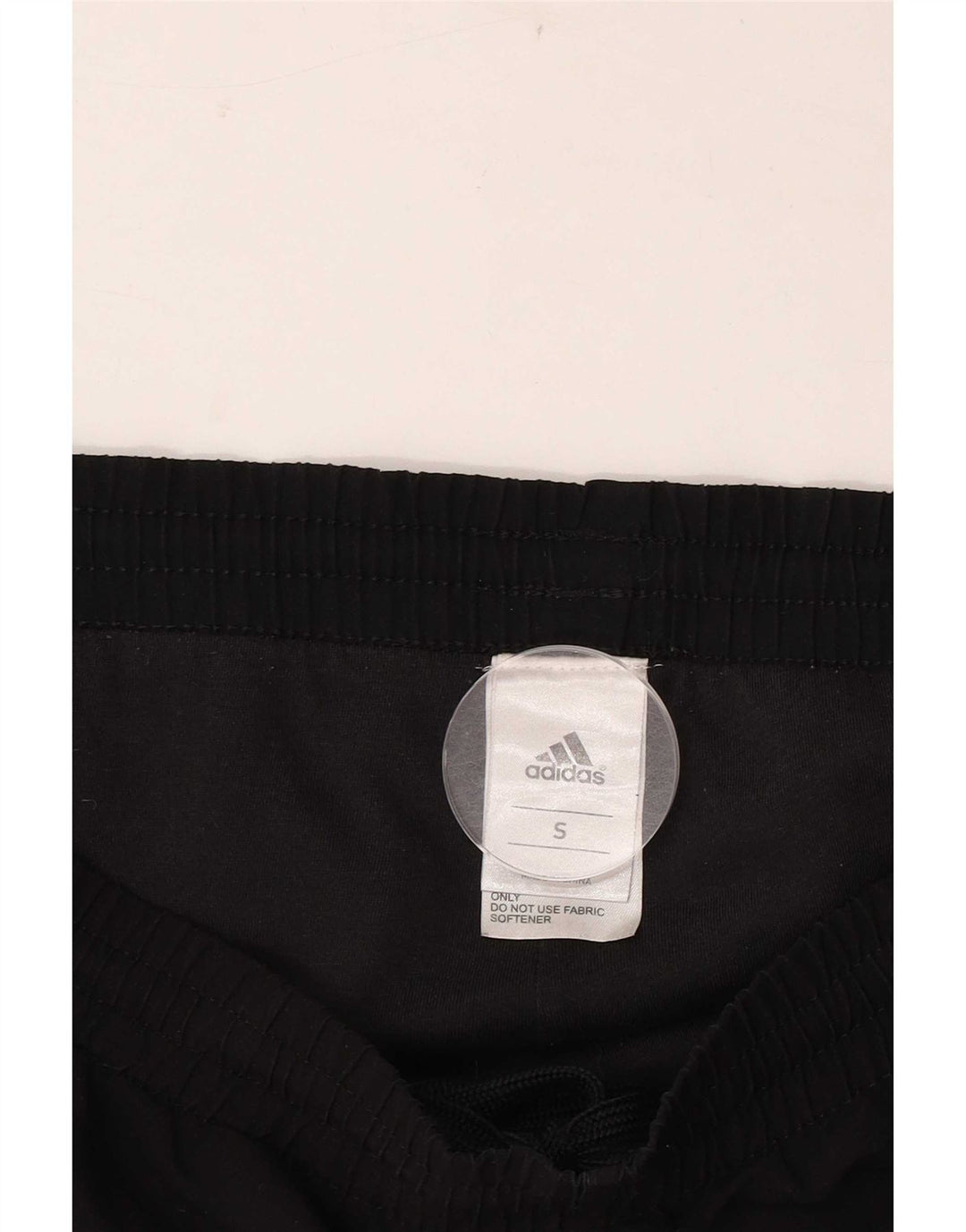 Pantaloni da tuta da uomo Adidas Joggers piccoli in poliestere nero