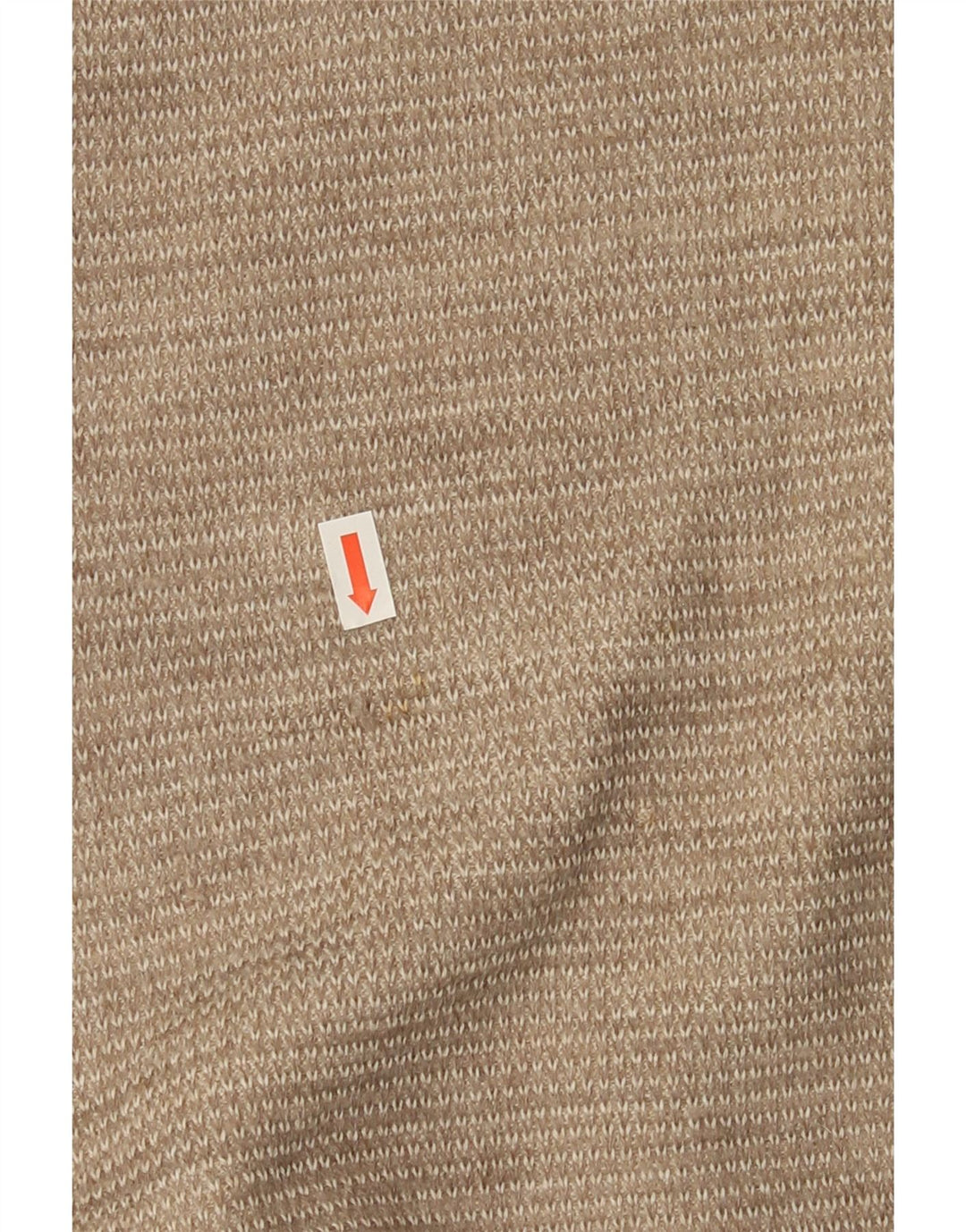 Maglione da uomo con scollo a V Marks & Spencer piccolo acrilico color block beige