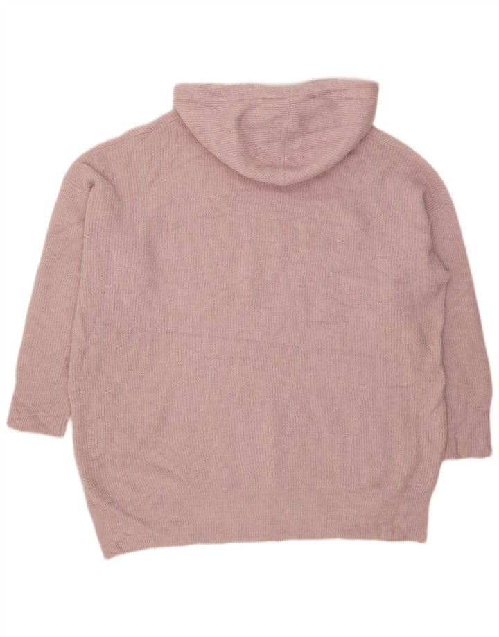 Maglione oversize con cappuccio da donna White Stuff UK 22 3XL Poliestere rosa