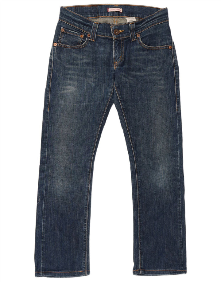 Jeans dritti da uomo in edizione limitata Levi's medi W30 L28 cotone blu