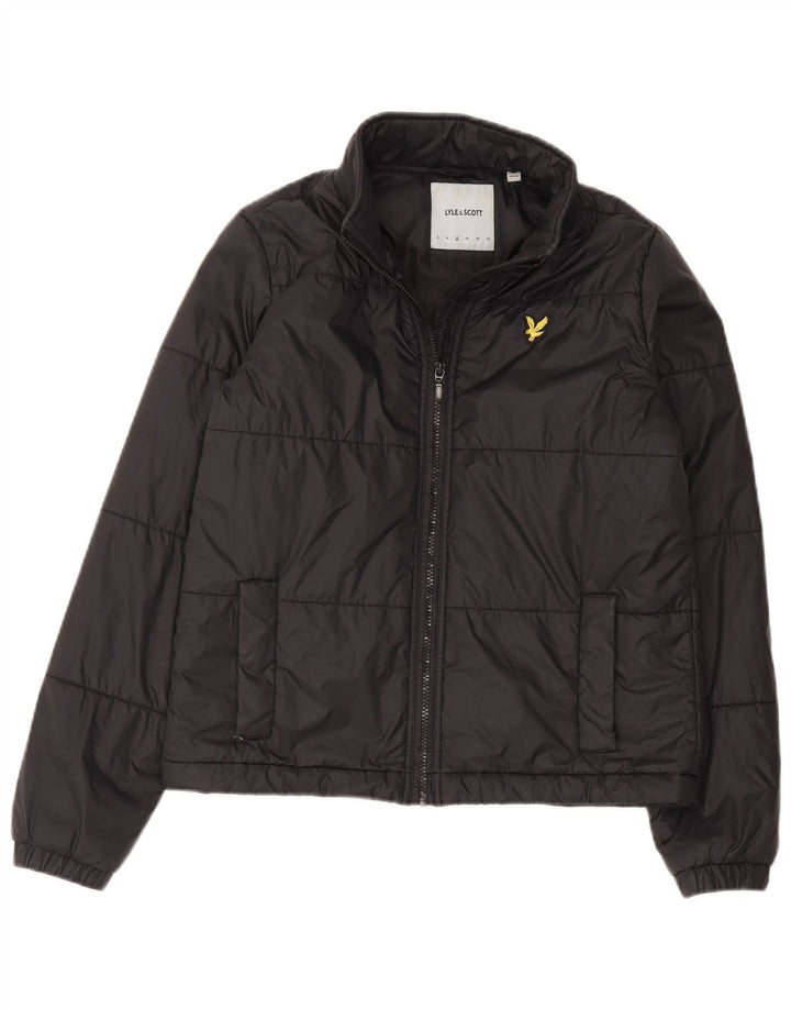 Giacca imbottita da bambino Lyle & Scott 9-10 anni in nylon nero