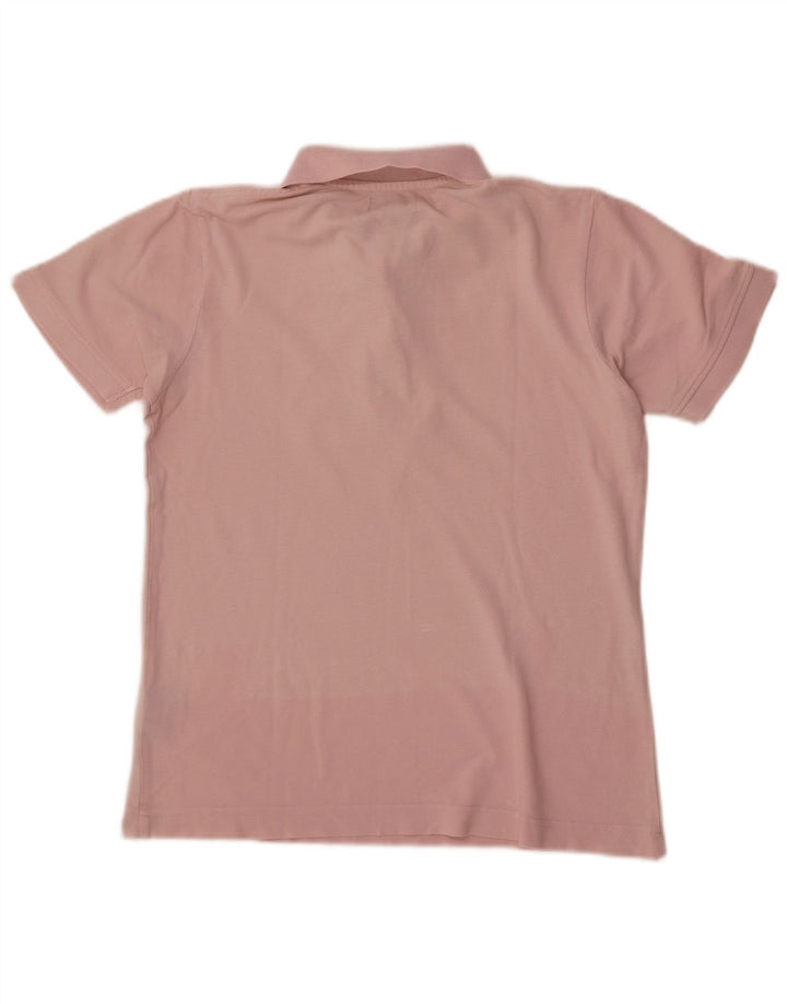 Polo Kappa da donna UK 12 cotone rosa medio