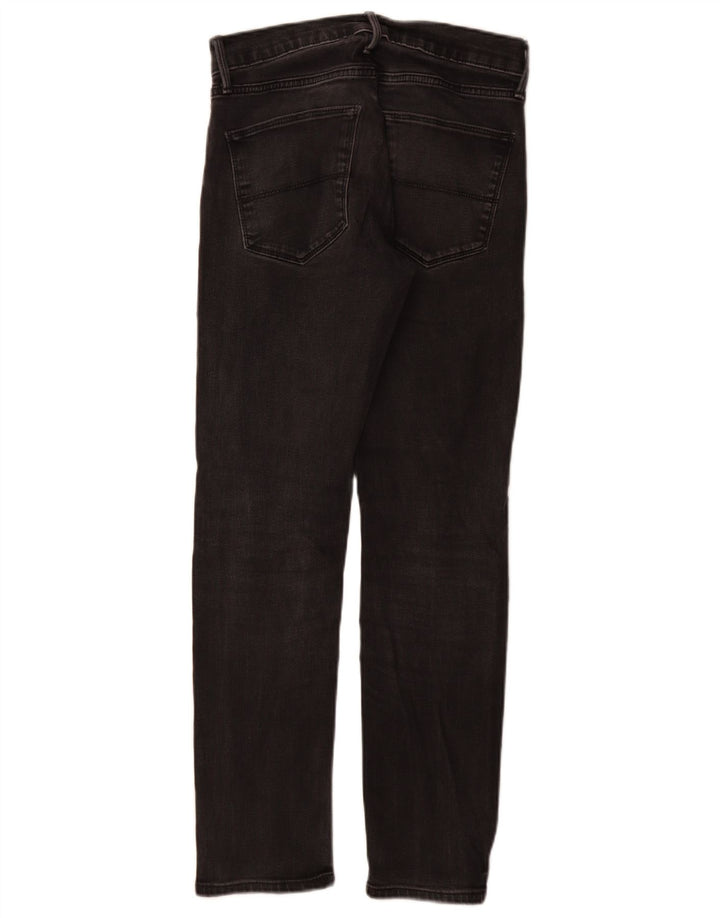 Jeans slim da uomo Marks & Spencer W28 L31 cotone nero