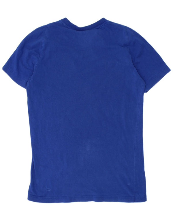Maglietta grafica da ragazzo Adidas Top 10-11 anni Blu
