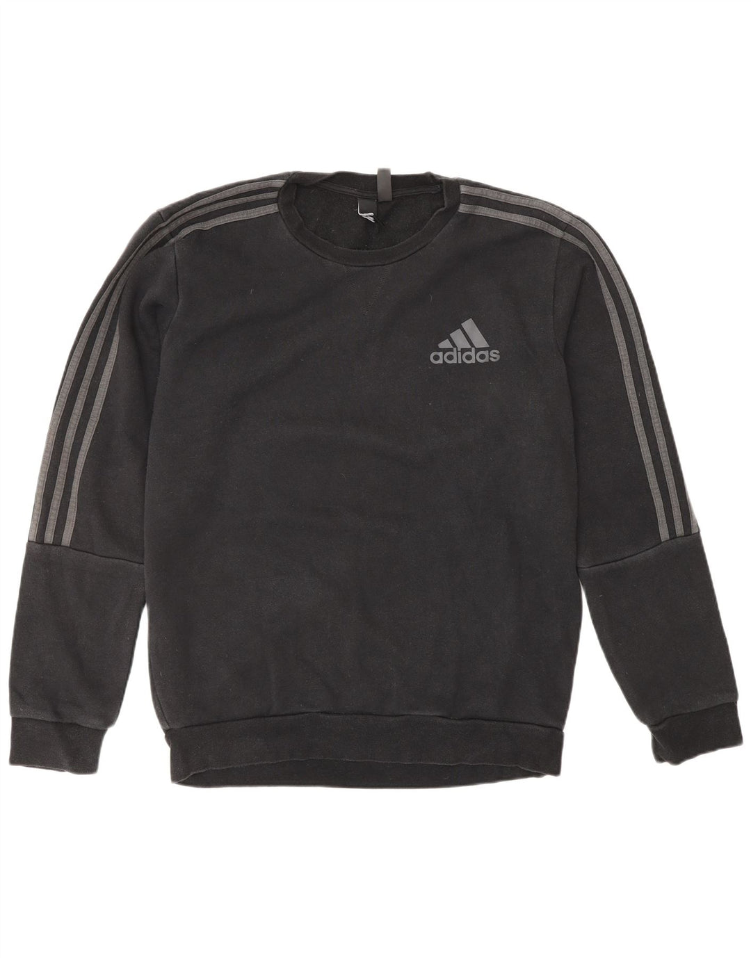 Felpa da uomo ADIDAS maglione medio cotone nero