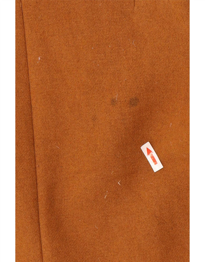 Cappotto Zara Trafaluc da donna UK 10 piccolo in lana marrone