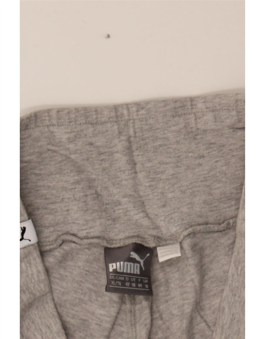 PUMA Womens Graphic Leggings UK 16 Large  Grey Cotton Vintage Puma and Second-Hand Puma from Messina Hembry 