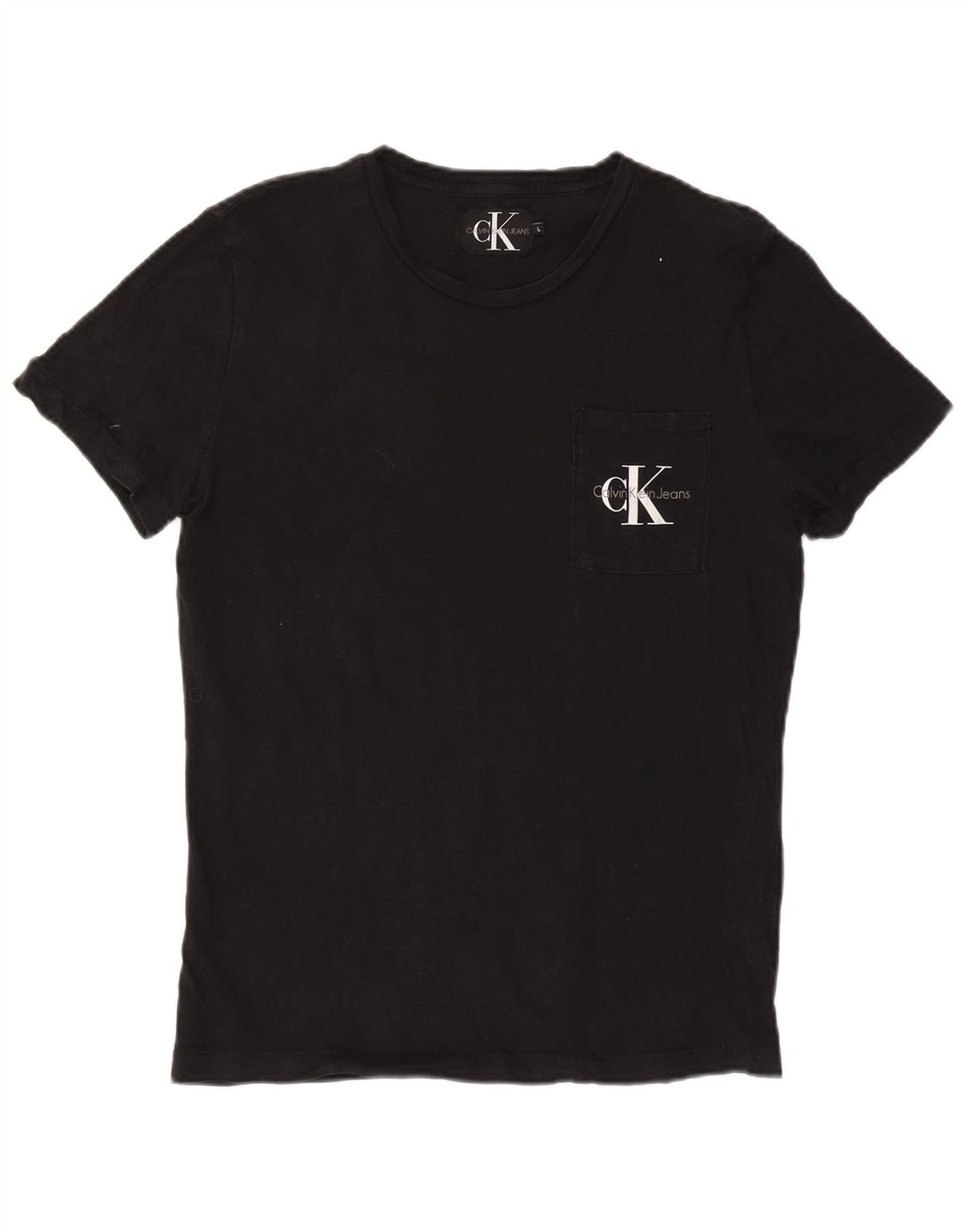 CALVIN KLEIN JEANS T-shirt da uomo Top Large Nera
