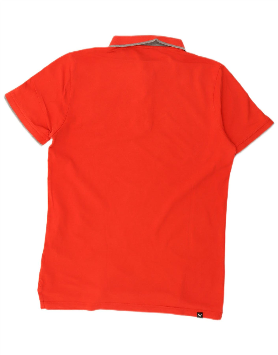 Polo Puma da uomo di colore rosso medio