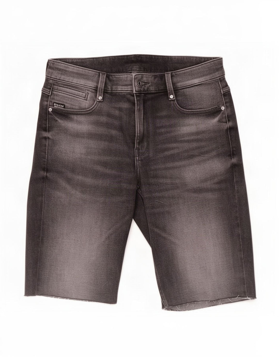Pantaloncini di jeans slim da uomo G-Star W30 Grigio medio