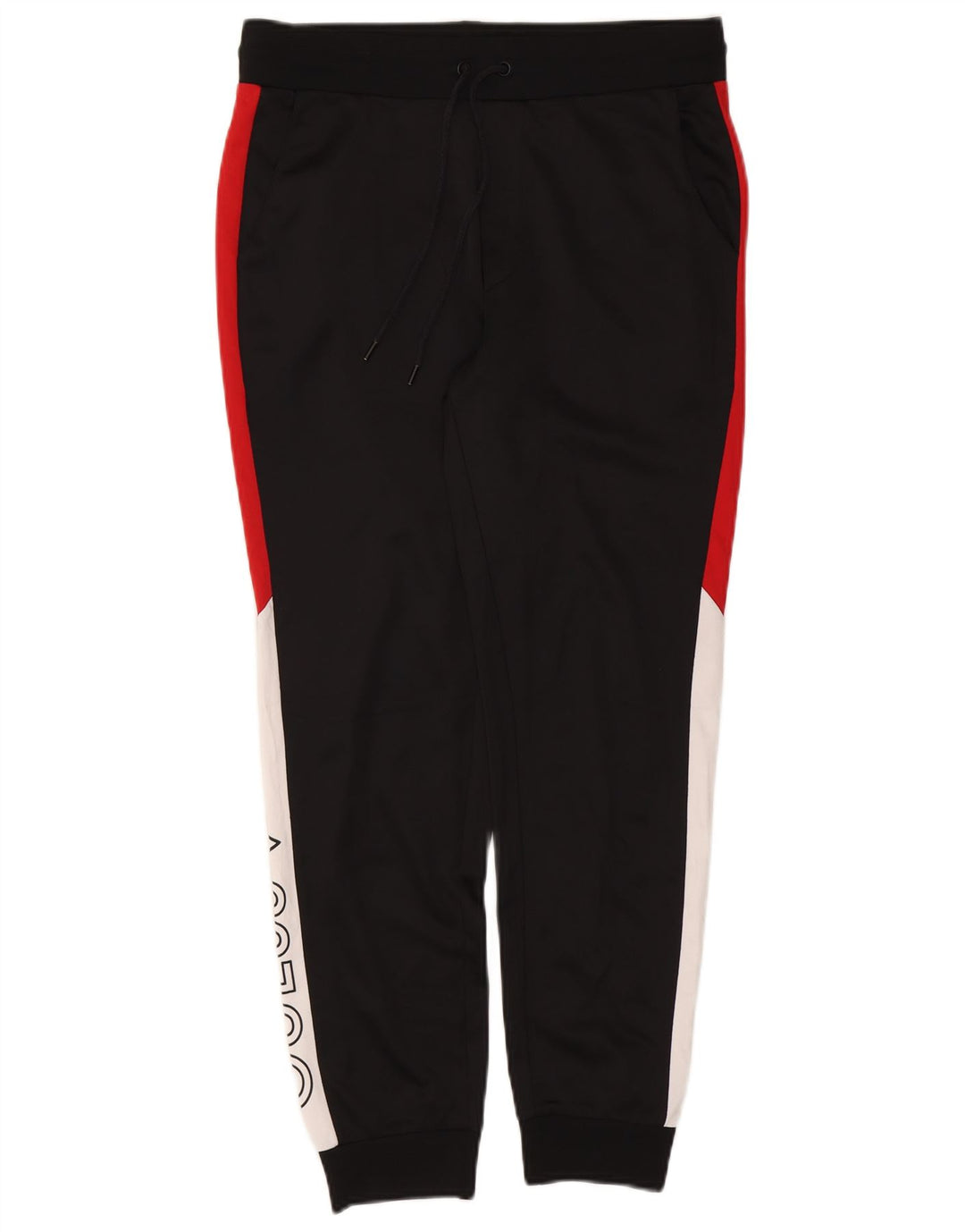 Guess Pantaloni da tuta da uomo con grafica Joggers Medium Black Colourblock