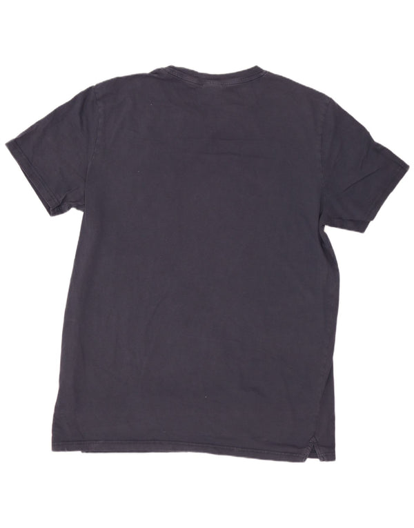 JACK & JONES T-shirt da uomo Top XL Blu navy in cotone