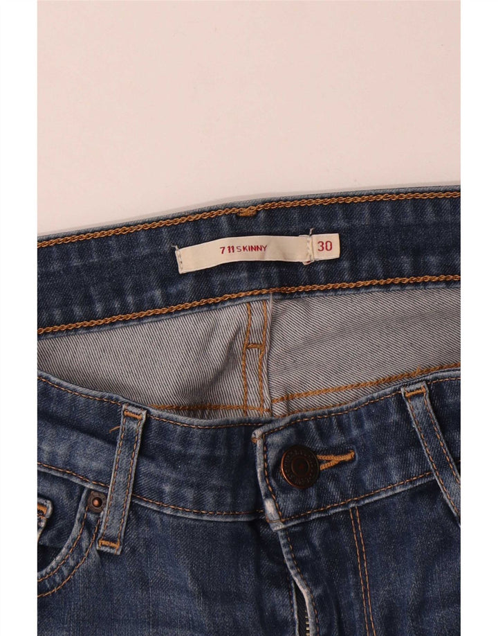 Jeans skinny Levi's 711 da donna W30 L29 Blu
