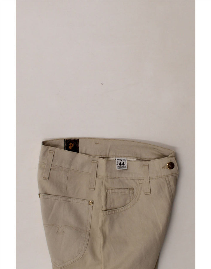 CAPPOPERA Womens Slim Casual Trousers IT 44 Medium W28 L32 Beige Cotton Vintage Cappopera and Second-Hand Cappopera from Messina Hembry 