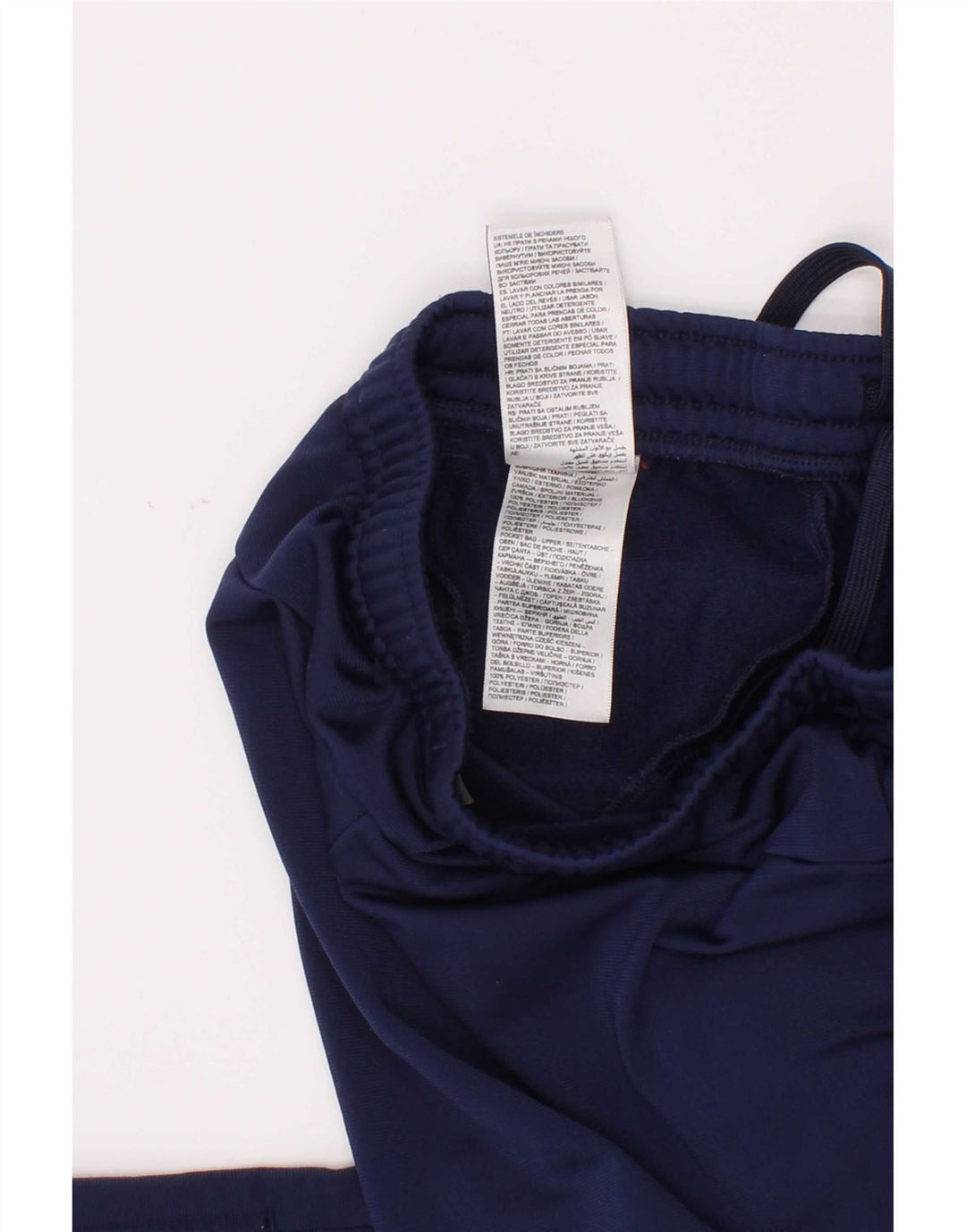 Pantaloni della tuta da ragazzo Puma 7-8 anni in poliestere blu navy
