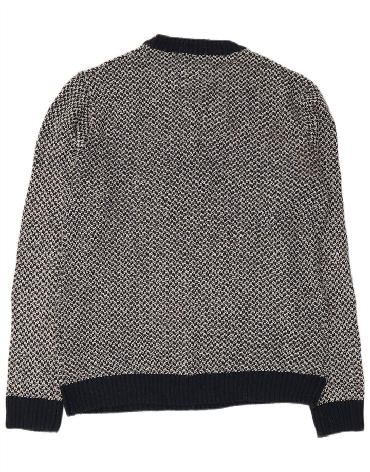 Maglione maglione girocollo da uomo Joules medio blu navy acrilico