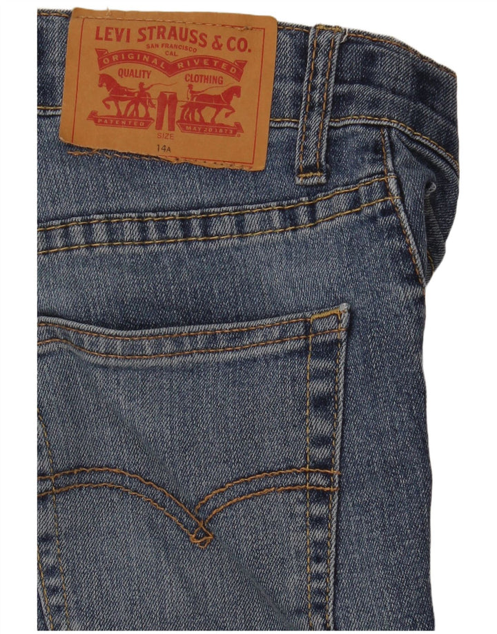 Levi's Ragazzi 511 Jeans Slim 13-14 anni W28 L29 Cotone Blu