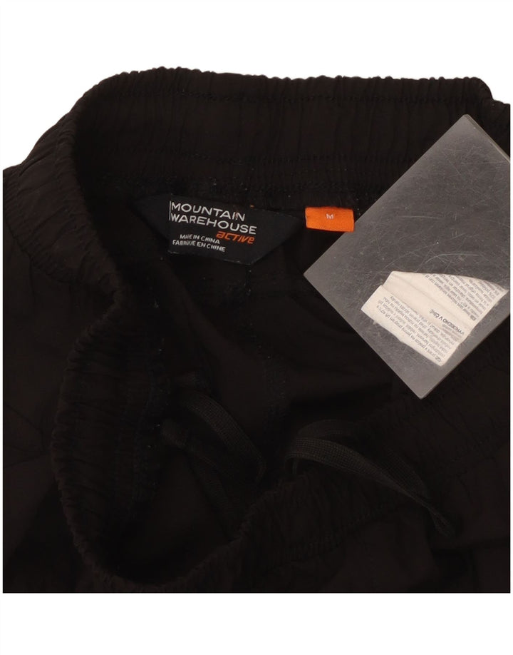 Pantaloncini sportivi da uomo Mountain Warehouse medio nero in poliestere