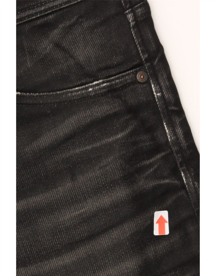 JACK & JONES Mens Slim Jeans W34 L34 Black Cotton Vintage Jack & Jones and Second-Hand Jack & Jones from Messina Hembry 