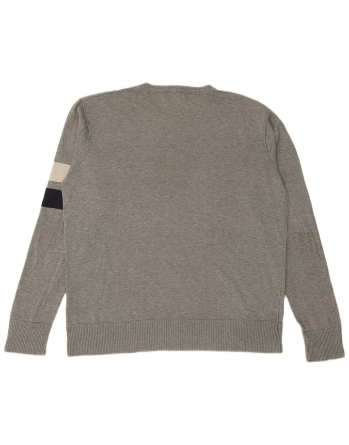 Maglione maglione girocollo da uomo WOOLRICH 2XL Grigio