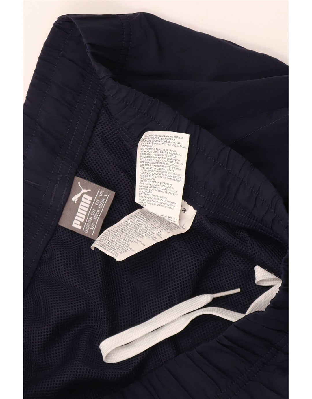 Pantaloni da tuta da uomo Puma Joggers Large Blu Navy Poliestere