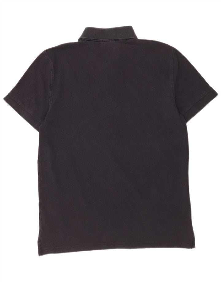 Polo Hugo Boss da uomo vestibilità regolare in cotone blu navy medio
