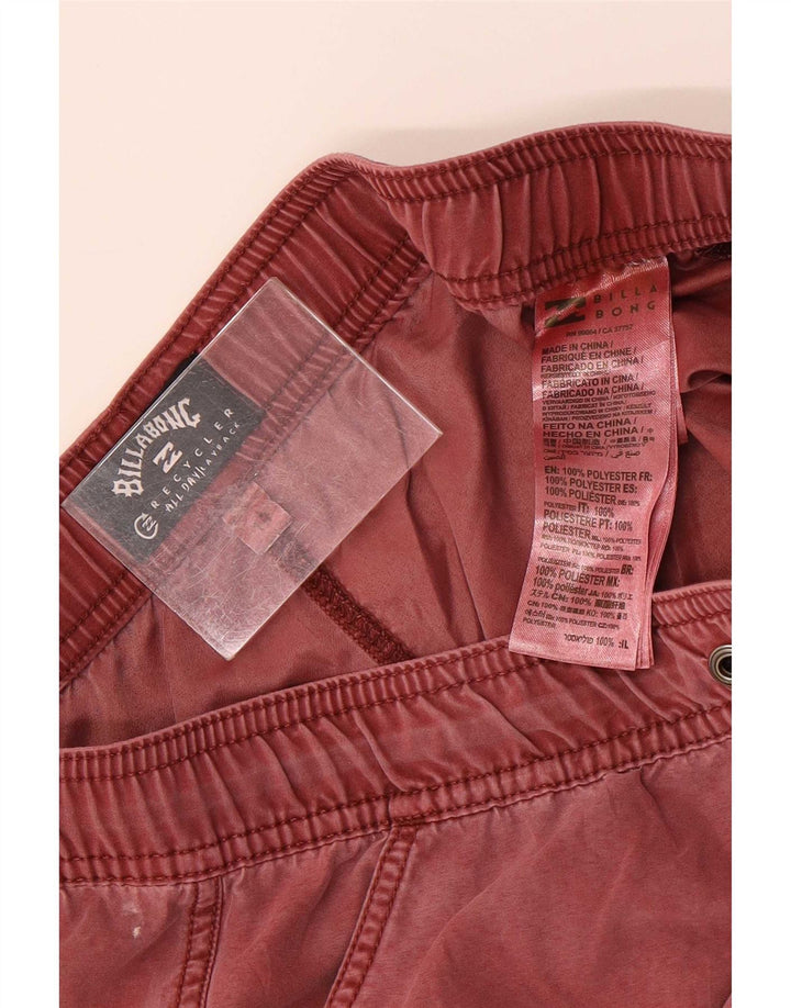 Pantaloncini da bagno Billabong per ragazzi 13-14 anni in poliestere marrone