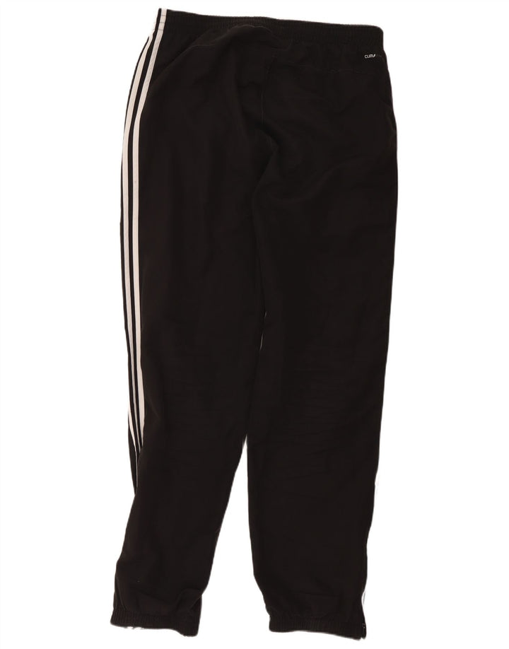 Pantaloni da tuta Adidas Climalite da uomo, pantaloni da jogging, grandi, in poliestere nero