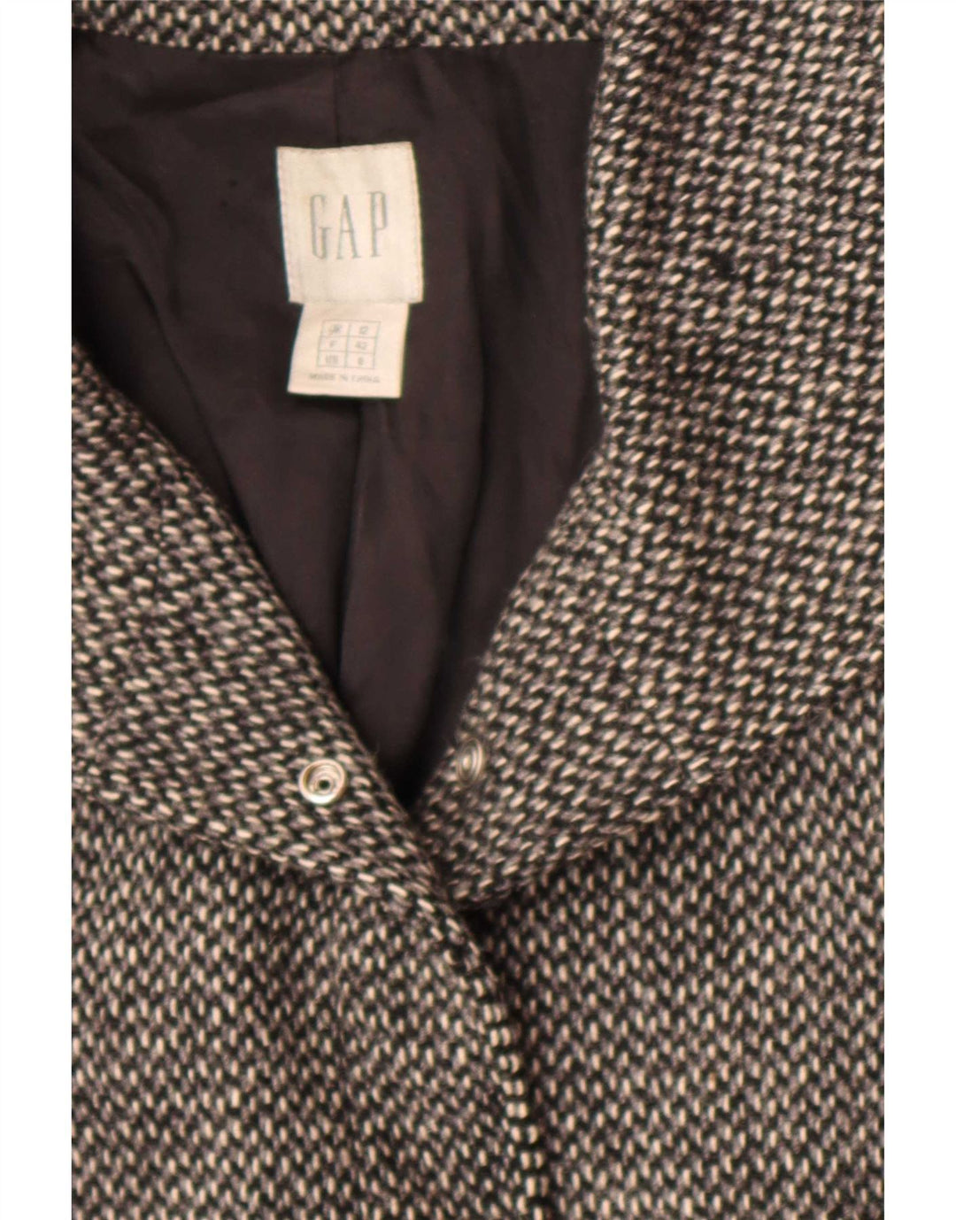 Giacca militare da donna Gap UK 12 media nera