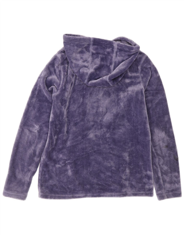Giacca in pile con cappuccio da donna Mountain Warehouse UK 8 Small Viola Poliestere